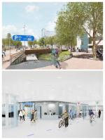 Impressietekening 2 nieuwe situatie - gemeente Zwolle 
