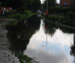 Water nuissance after 30 mm shower - credit municipality of Nijmegen