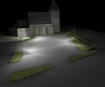 Verlichtingsplan Kerkplein Olst - credit gemeente Olst-Wijhe