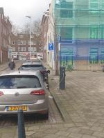Parking places and tree