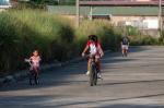 Kids Learning Biking