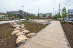 NW Resiliency Park opened in June 2023 (photo by Reena Rose Sibayan | The Jersey Journal)