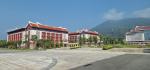 Putian University Campus - heat stress at square