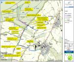 Kaart Project Hallumer Ryt. Bron: Wetterskip Fryslan