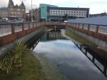 Pond for Tay Road Bridge off ramp runoff 