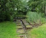 pond entreance
