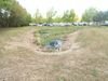 Belk wetland - overview after rain event the night before. Rain lasted until the morning.