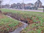Uitstroombuis van het straatwater.