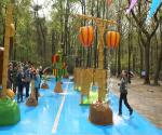 Opening of water playground by elderman van Hooft - credit antal zuurman