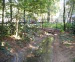 Overflow from swale to the surrounding area in the complete playground - credit Antal zuurman