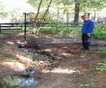 Overflow from swale to the surrounding area in the complete playground - credit Antal zuurman