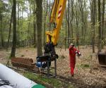 Construction of two vertical infiltrationpipes - credit by antal zuurman (2010)