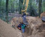 Construction of two vertical infiltrationpipes - credit by antal zuurman (2010)
