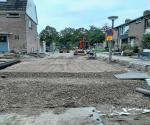 Schelpenmix, met erboven geogrid en AA Ecostabiel - 1