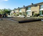 Schelpenmix, met erboven geogrid en AA Ecostabiel - 2