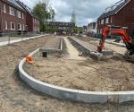 Contouren wadi en parkeerstrook - 1