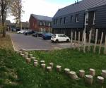 Speelwadi, verlaagde band, oppervlakkige afwatering weg Molenstraat Berkel-Enschot