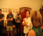 Baptizing the rainwater beer Parapluvius - 5 july 2018 - credit By Antal Zuurman