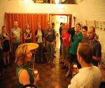 Bpatizing the rainwater beer Parapluvius - 5 july 2018 - credit By Antal Zuurman