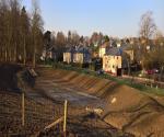Croftfoot Park Basin Image credit MGSDP