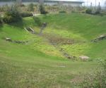 Highway Detention Basin in a roundabout at DEX