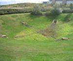 Highway Detention Basin in a roundabout at DEX