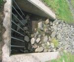 Highway Detention Basin in a roundabout at DEX