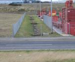 Altens industrial estate swale