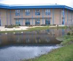 Dundee City Council Social Service offices Ornamental Pond