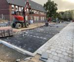 Aanbrengen verharding parkeervakken Klaproosweg