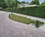 Verlaagd plantvak, verlaagde band, slokop Brittendreef Tilburg