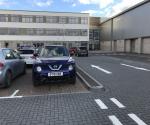Forfar Community Campus Permeable Paving parking