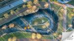 Schaatsen op de wadi 1 droneshot 10-01-2024