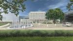 Het vernieuwde Geert Groteplein. Illustratie credit : EGM architecten